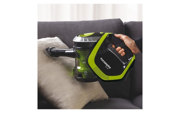 POLTI Slim SR110 - Vue de l'aspirateur &agrave; main avec brosse meuble