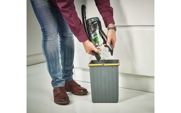 POLTI SR 25.9_Plus - Vidage du bac &agrave; poussi&egrave;re