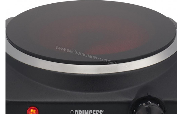 PRINCESS 303020 - Zoom sur le foyer radiant