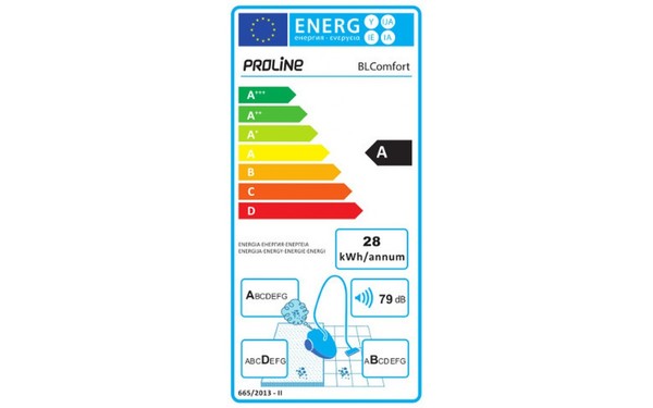 PROLINE BLCOMFORT - &Eacute;tiquette &eacute;nergie