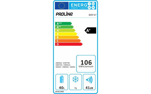 PROLINE BRF47 - &Eacute;tiquette &eacute;nergie