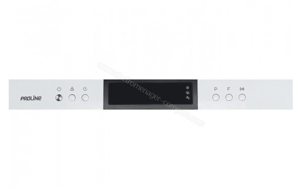 PROLINE CDW49ELW Compact - Panneau de commandes (cr&eacute;dit : Darty)