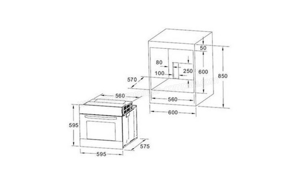 PROLINE CNC65BK/2 - Sch&eacute;ma technique