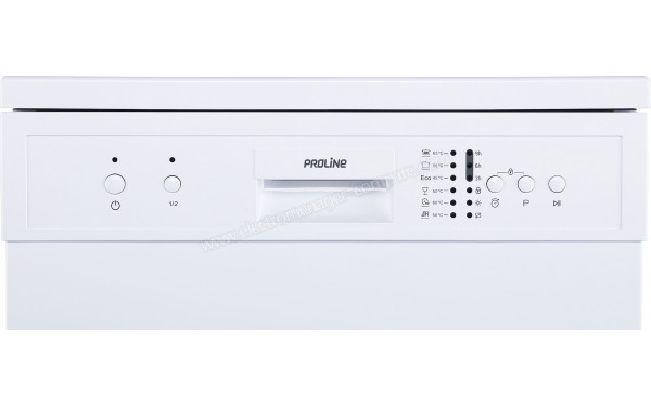 PROLINE DW4860WH - Vue des programmes
