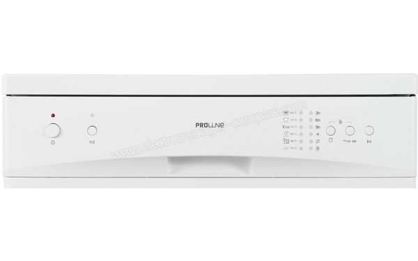 PROLINE DW 486 WHITE - Panneau de commandes (cr&eacute;dit : Darty)