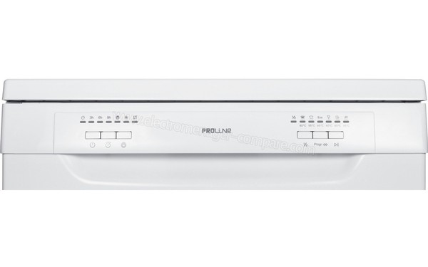PROLINE DWP 1247A++ WH - Panneau de commandes (cr&eacute;dit : Darty)