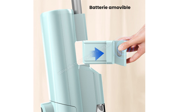 PROSCENIC F20 Bleu - Batterie amovible