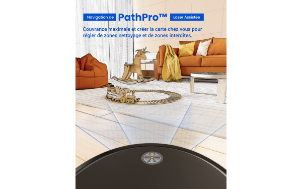 PROSCENIC Floobot V10 - Navigation laser