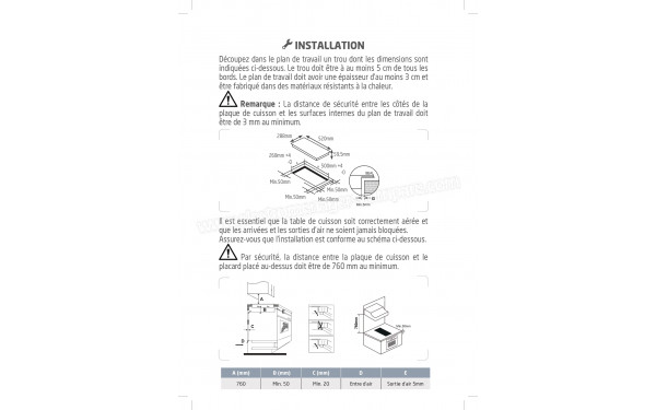 PROLINE IH2350M - Dimensions