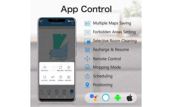 PROSCENIC M6 Pro - Application mobile