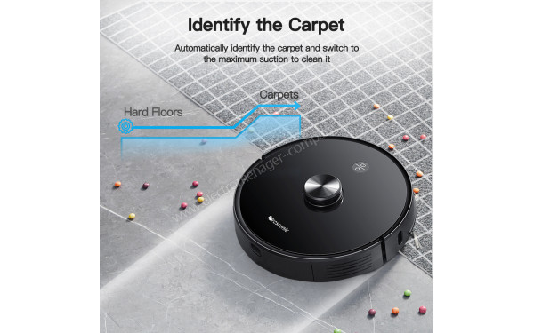 PROSCENIC M7 Pro Collecteur - Identifie le type de sol