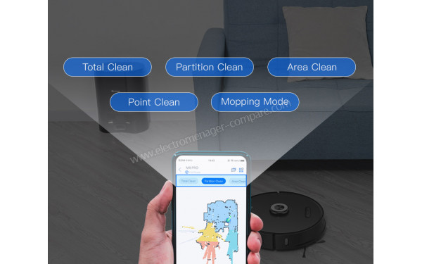 PROSCENIC M8 Pro - Application mobile
