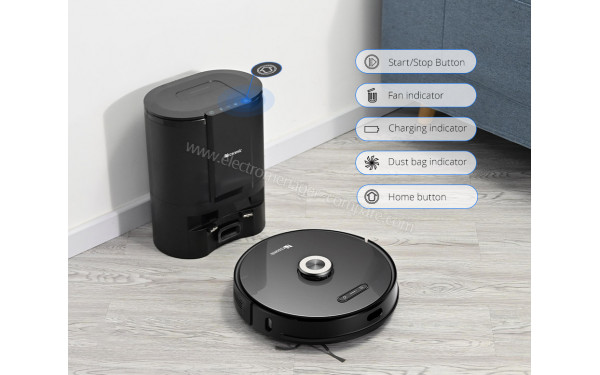 PROSCENIC M8 Pro - Base avec commandes tactiles