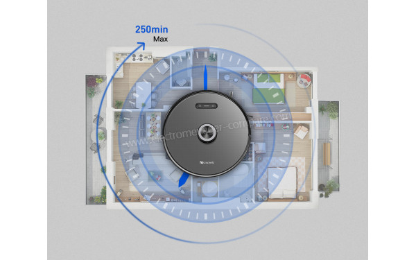 PROSCENIC M8 Pro - Jusqu'&agrave; 250 mn d'autonomie