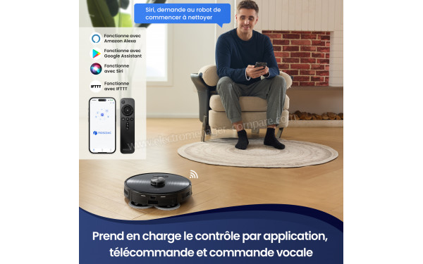 PROSCENIC M9 Pro Noir - Application pour smartphones ou tablettes