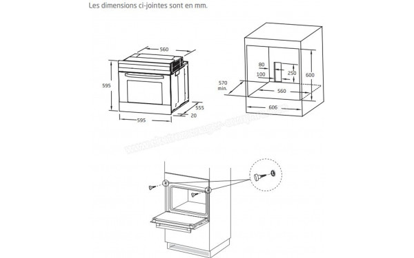 PROLINE ME651SS/3 - Dimensions