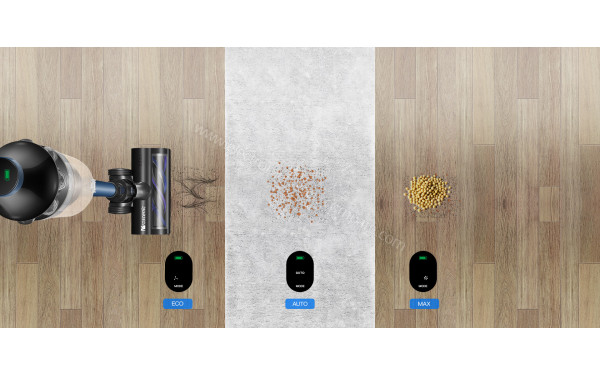 PROSCENIC P10 Pro - Trois niveaux d'aspiration