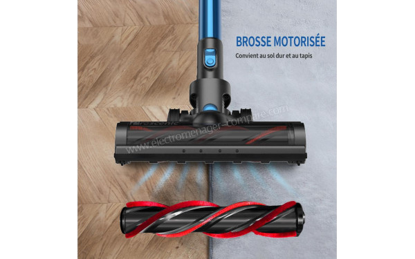PROSCENIC P10 - Brosse motoris&eacute;e (cr&eacute;dit : Darty)