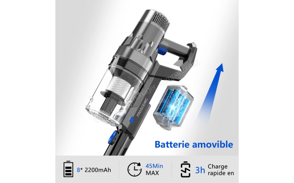 PROSCENIC P11 Animal - Batterie amovible