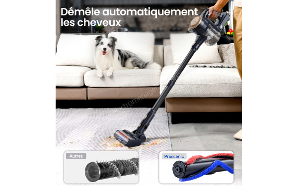 PROSCENIC P11 Lite - D&eacute;m&ecirc;le automatiquement les cheveux