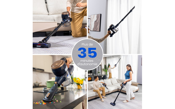 PROSCENIC P11 Lite - Autonomie jusqu'&agrave; 35 minutes