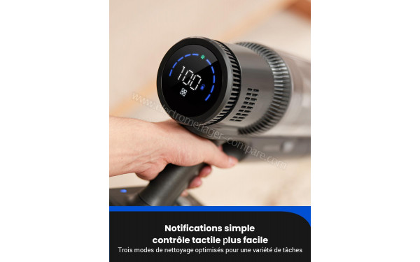 PROSCENIC P11 Mopping Gris - Ecran LED