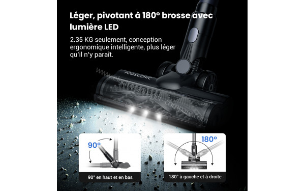PROSCENIC P11 Mopping Gris - Mise en situation