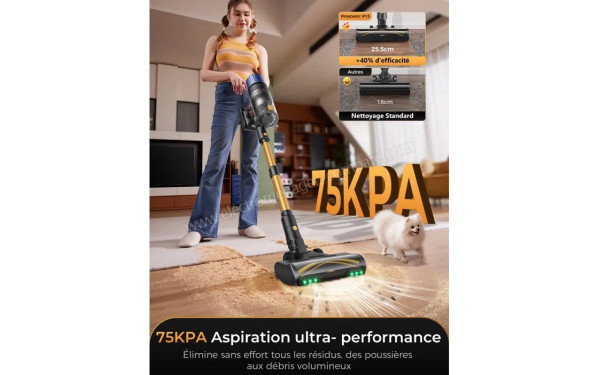 PROSCENIC P15A - Aspiration ultra-puissance