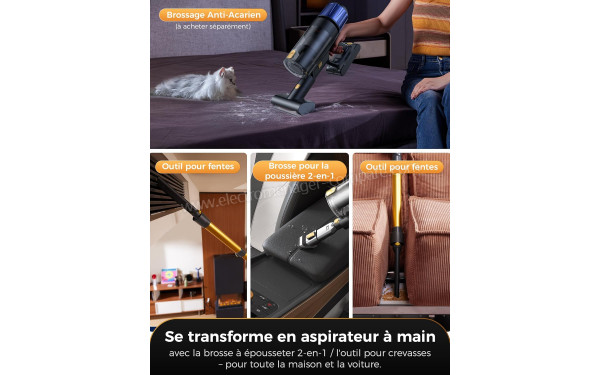 PROSCENIC P15+ - Aspirateur &agrave; main