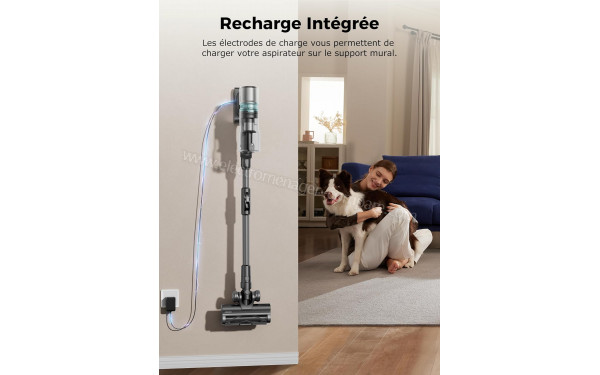 PROSCENIC P16 Gris - Vue sur la station murale de chargement