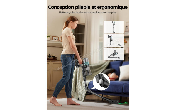PROSCENIC P16 Gris - Conception pliable et ergonomique