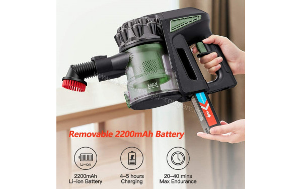 PROSCENIC P8 Max - Batterie rempla&ccedil;able (cr&eacute;dit : Darty)