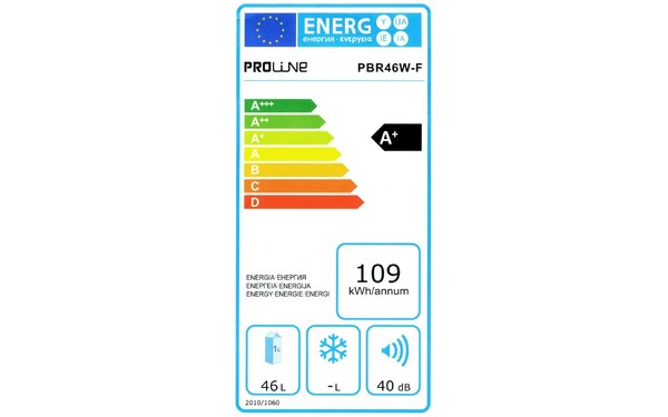 PROLINE PBR46W-F - &Eacute;tiquette &eacute;nergie