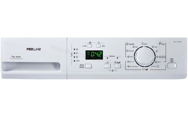 PROLINE PCD 7 ELECTRO - Panneau de commandes (cr&eacute;dit : Darty)