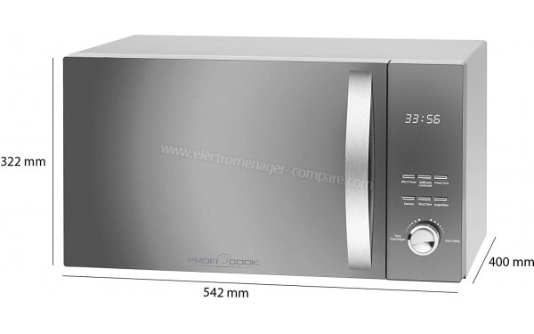 PROFI COOK PC-MWG 1176H - Dimensions