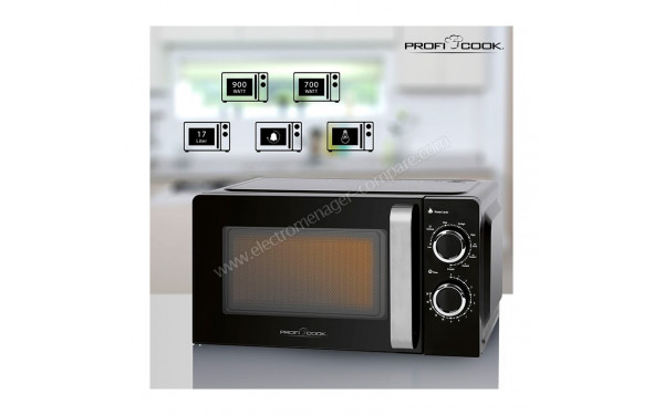 PROFI COOK PC-MWG 1208 Noir - Mise en situation