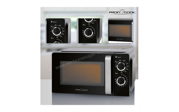 PROFI COOK PC-MWG 1208 Noir - Mise en situation