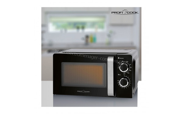 PROFI COOK PC-MWG 1208 Noir - Mise en situation