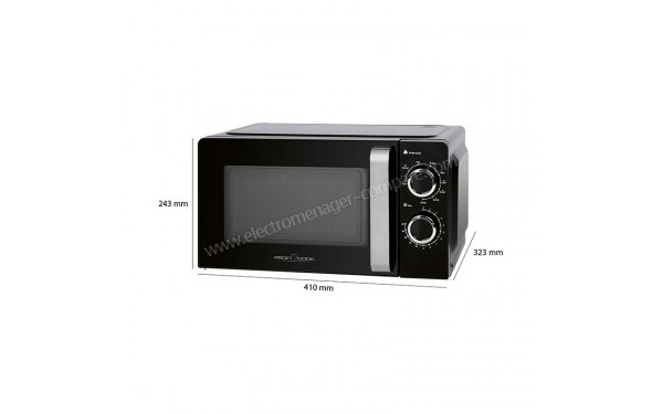 PROFI COOK PC-MWG 1208 Noir - Dimensions