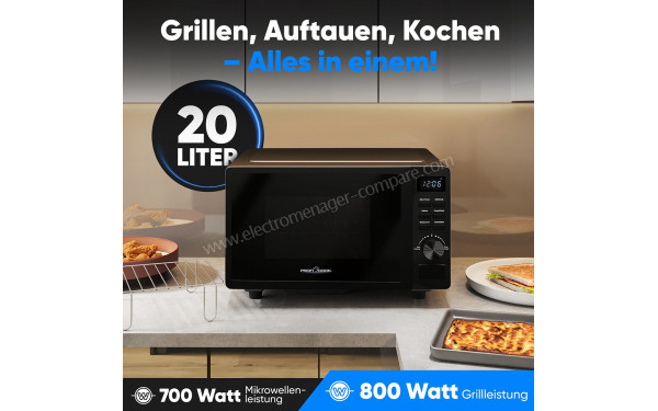 PROFI COOK PC-MWG 1278 - Dimensions