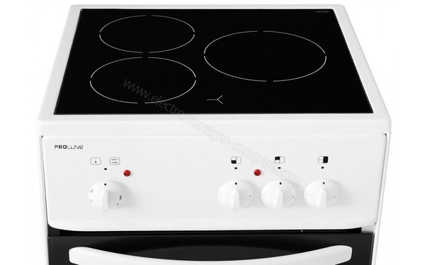 PROLINE PCV50 - Vue du dessus table (cr&eacute;dit : Darty)