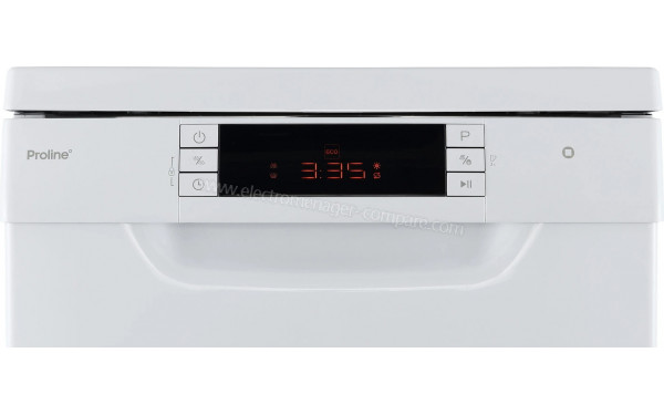 PROLINE PDW10CWH - Panneau de commandes