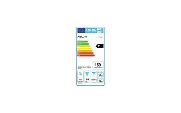 PROLINE PFL 80 F - &Eacute;tiquette &eacute;nergie