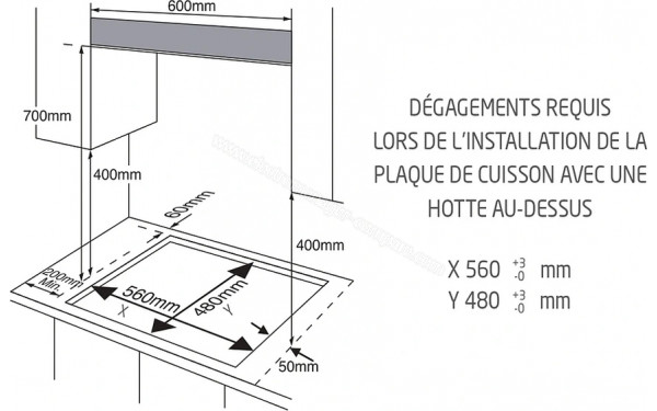 PROLINE PGH4BK - Dimensions