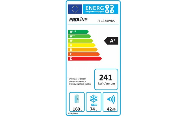 PROLINE PLC234WDSL - &Eacute;tiquette &eacute;nergie