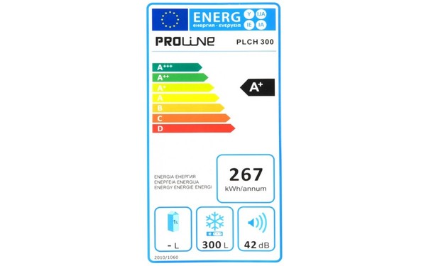 PROLINE PLCH300 - &Eacute;tiquette &eacute;nergie