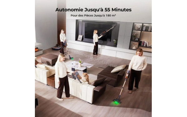 PROSCENIC PO11 Ultra - Autonomie jusqu'&agrave; 55 minutes