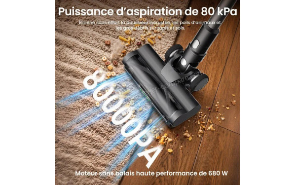 PROSCENIC PO18 - Puissance d'aspiration