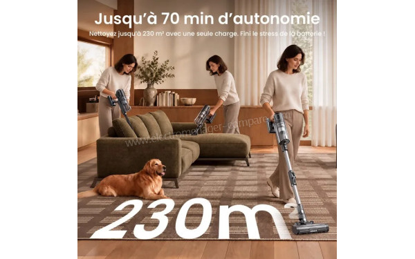 PROSCENIC PO18 - Autonomie jusqu'&agrave; 70 minutes