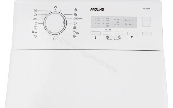 PROLINE PTL6100C - Panneau de commandes